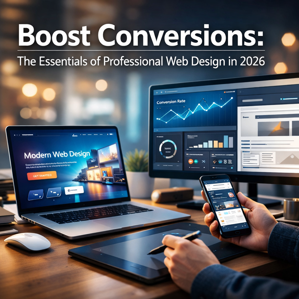 Boost Conversions: The Essentials of Professional Web Design in 2026